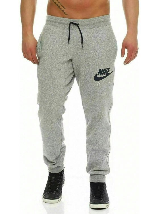 Nike Air AW77 Fleece Full Zip Hooded Tracksuit Grey