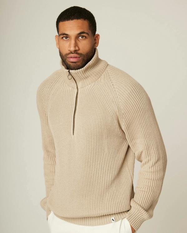 Peregrine  Felix Quarter Zip Jumper