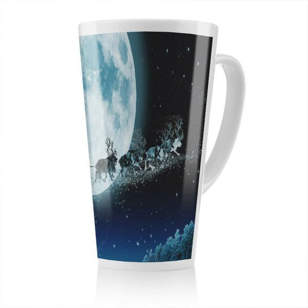 Benjamin Tate Design Magic Santa'S Sleigh Dining Latte Mug