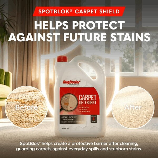 Rug Doctor Carpet Detergent with SpotBlok, 2 Litre