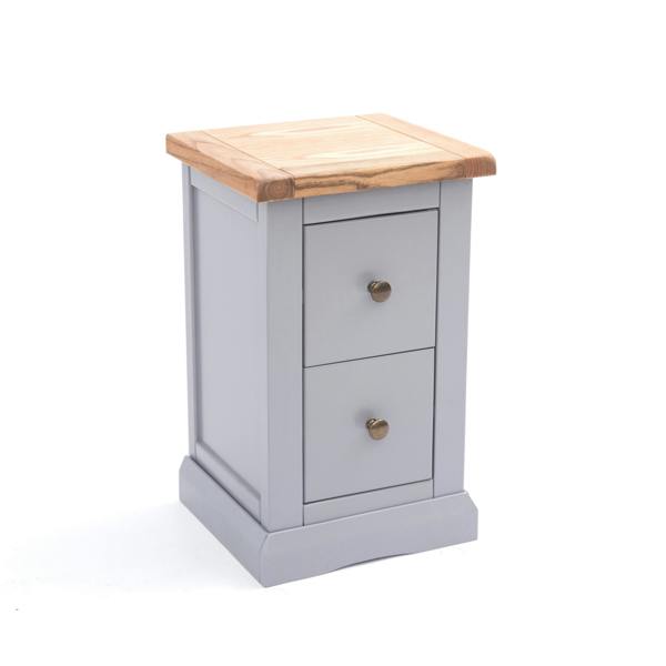 Cabinet Bits Rocca 2 Drawer Petite Bedside Table