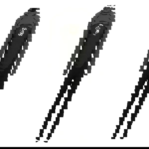 Regatta Mens Grippy Wetsuit - Black/Dark Grey/White - 