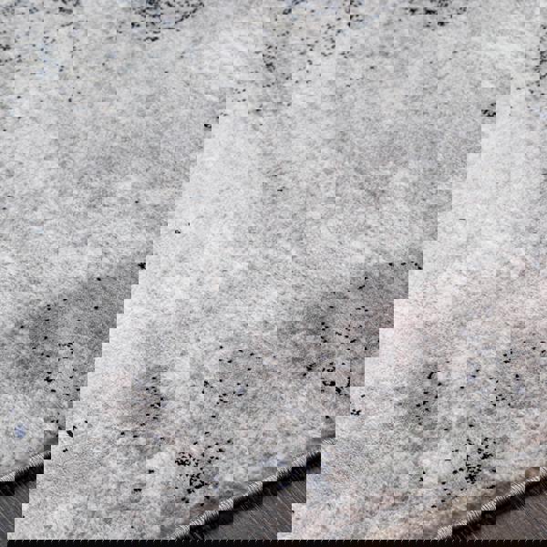 Livabliss Wanderlust-Abstract Blue Grey Black Modern Marble Rug