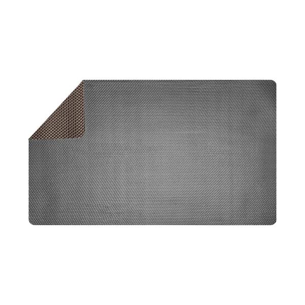 Nicoman Non Slip PVC Drainage Mat Dual Colour Grey/Brown 1.2m Wide