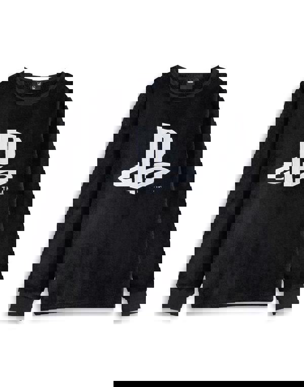PlayStation Boys Black Logo Long Sleeve Long Leg Pyjama Set