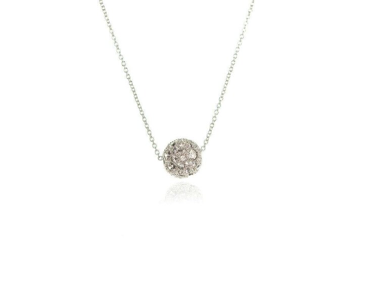 Cachet London Pom Pom Silver Pendant