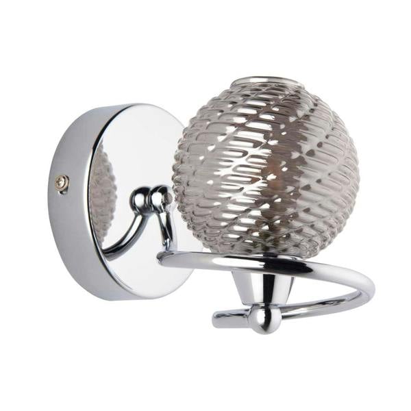 Pagazzi Lighting Twine Polished Chrome Wall Light