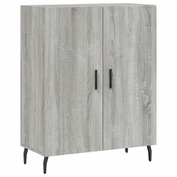 Berkfield Highboard Grey Sonoma 69.5x34x180 cm Engineered Wood