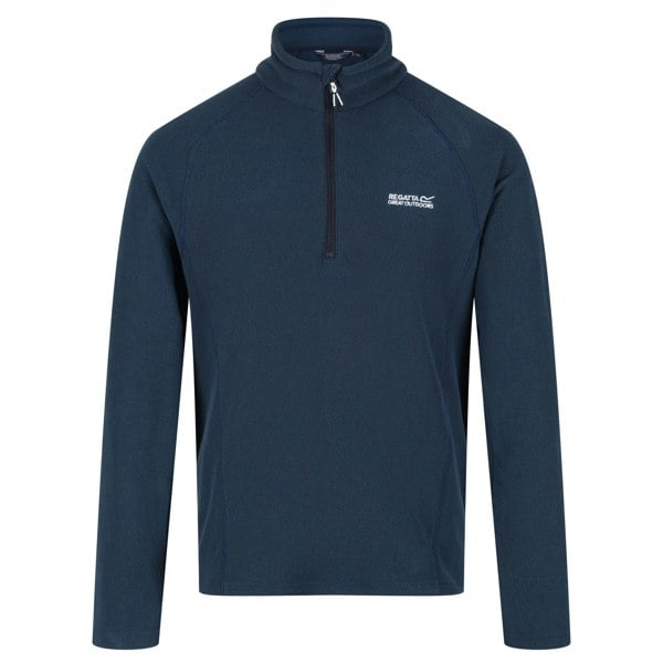 Regatta Great Outdoors Mens Kenger Half Zip Honeycomb Fleece - Moonlight Denim