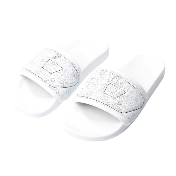 Diesel Mens Sa-Mayemi Sliders - White - 