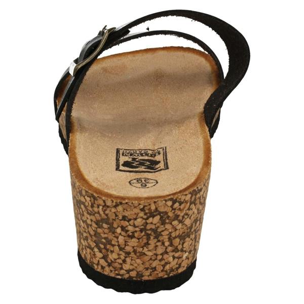 Down to Earth Ladies Down To Earth Mid Wedge Mule Sandals F12087