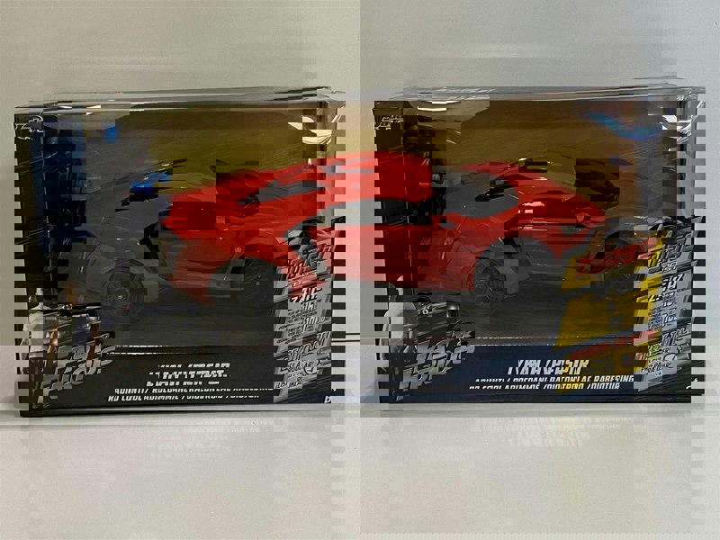 fast and furious lykan hypersport red r/c 1:16 scale jada 98546
