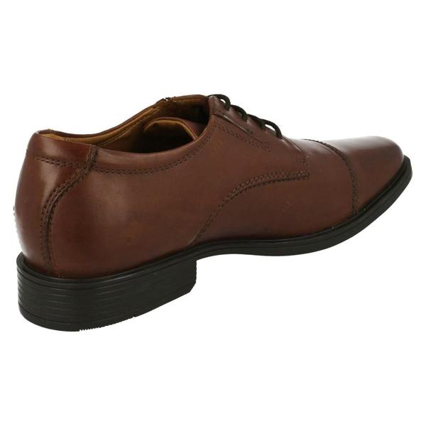 Clarks Mens Clarks Formal Lace Up Shoes Tilden Cap