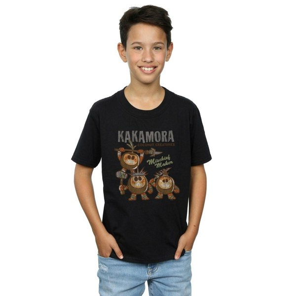 Disney Boys Moana Kakamora Mischief Maker T-Shirt - Black