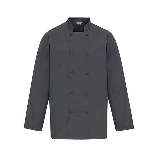 Premier Unisex Chefs Jacket - Steel