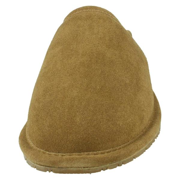 Bear Paw Mens Bear Paw Leather Mule Slippers Ori