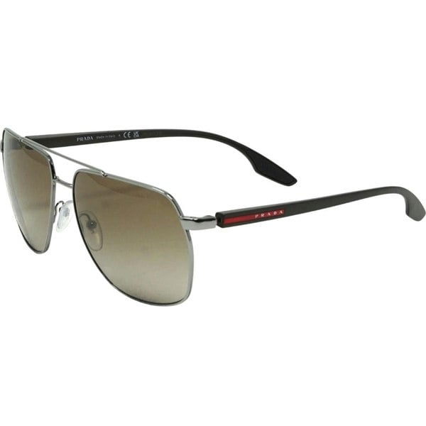 Prada Sport Ps55Vs 5Av1X1 Silver Sunglasses