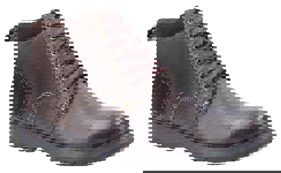 Hush Puppies Dean Mens Leather Smart Casual Chukka Ankle Boots