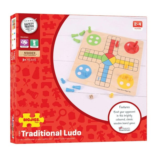 Bigjigs Toys Traditional Ludo