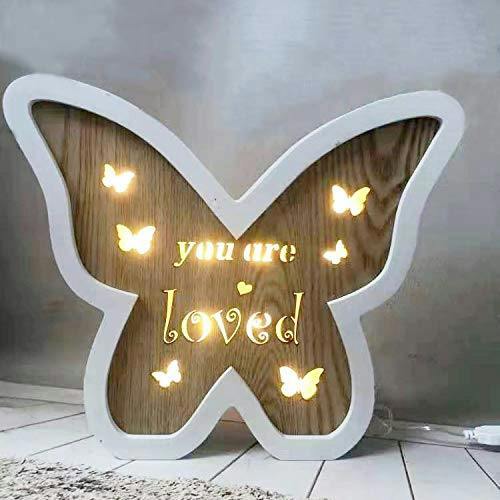 Wooden Butterfly Table Top Decoration Christmas Gift image 1