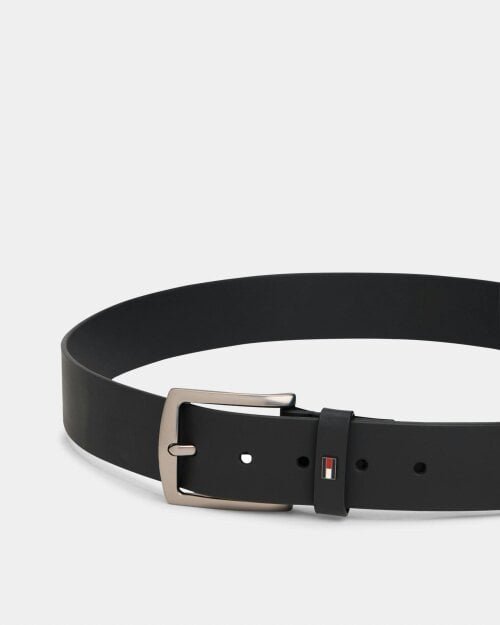 Tommy Hilfiger Denton 4" Gift Boxed Mens Belt - Black