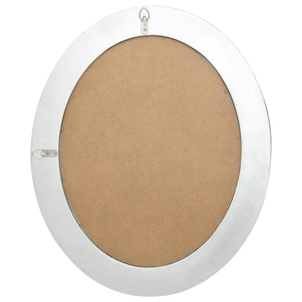 Berkfield Wall Mirror Baroque Style 50x60 cm Silver