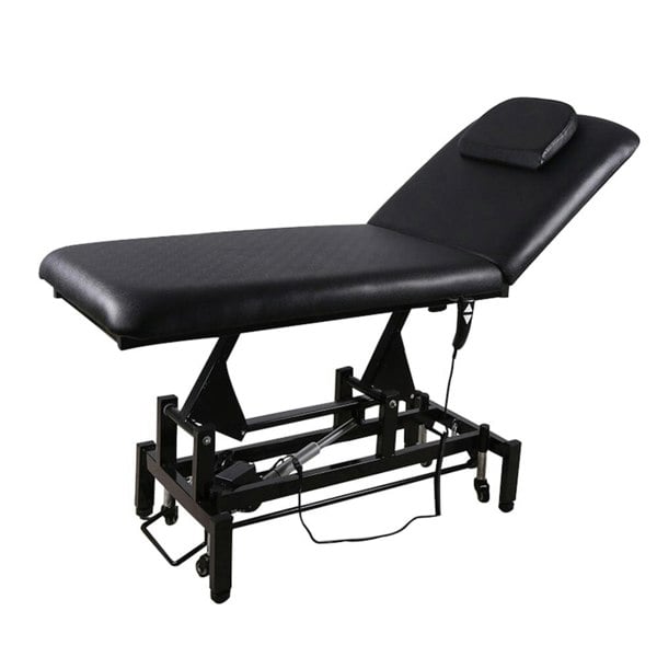 Electric Adjustable Reclining Tattoo Chair - Portable Salon Spa Bed Living and Home