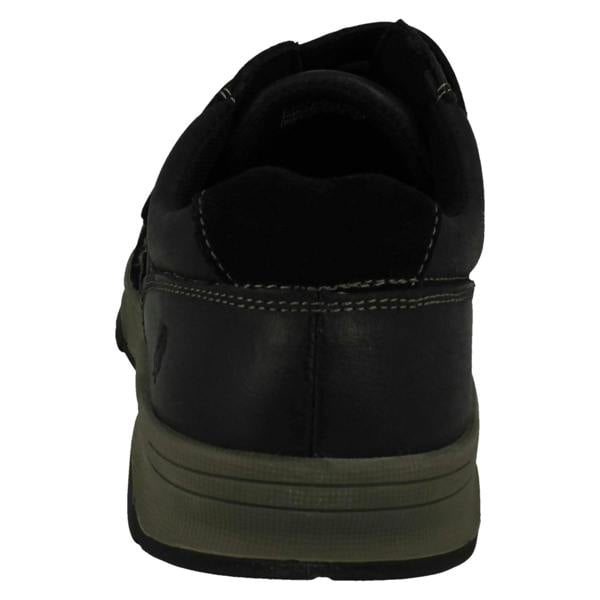 Hush Puppies Mens Hush Puppies Cushioned Insole Hook & Loop Shoes Fabian Double Strap