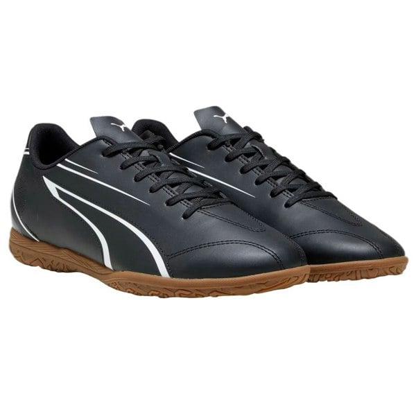 Puma Mens Vitoria Indoor Football Trainers - Black/White