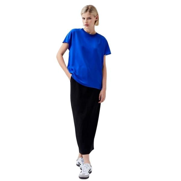 French Connection Womens/Ladies Crew Neck Regular T-Shirt - Sapphire Blue - 