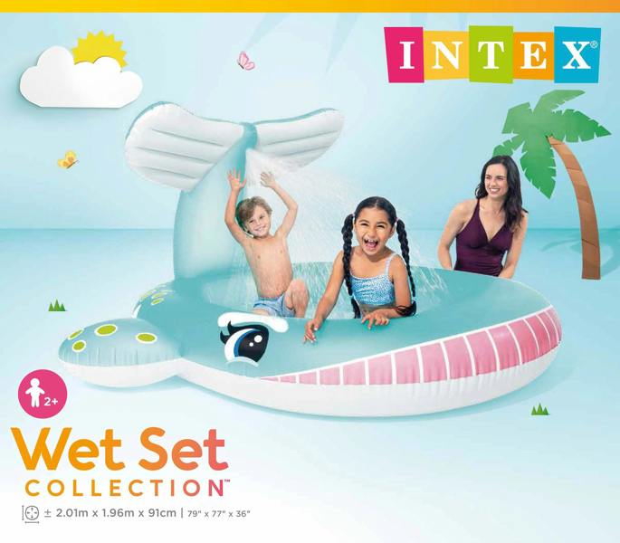 INTEX Whale Spray Pool