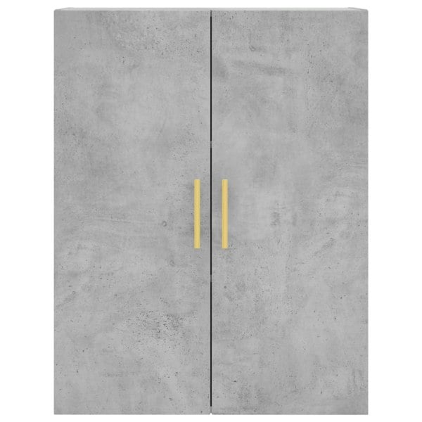Berkfield Highboard Concrete Grey 69.5x34x180 cm Engineered Wood