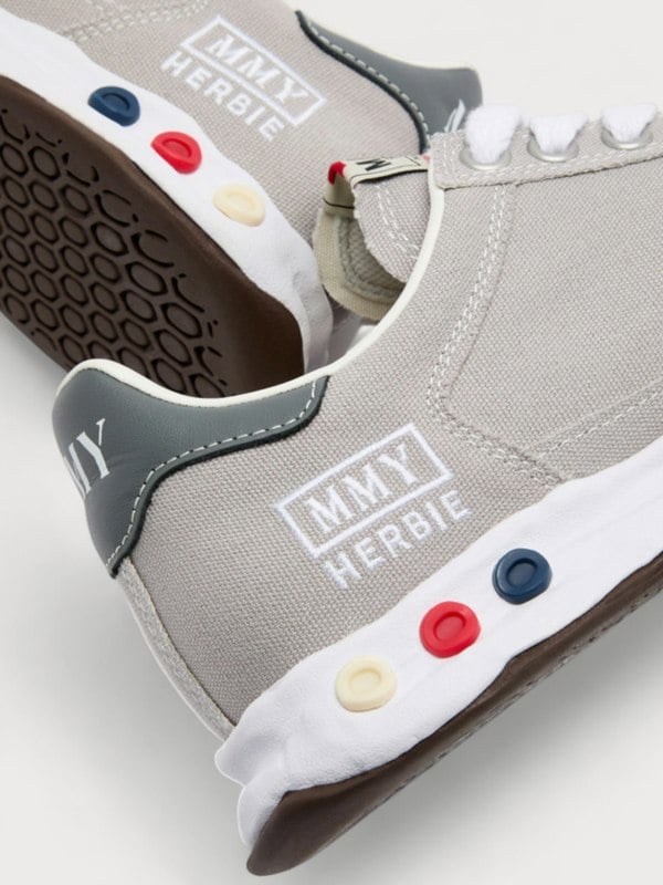 Maison Mihara Yasuhiro Herbie Canvas Sneaker Grey - Mens