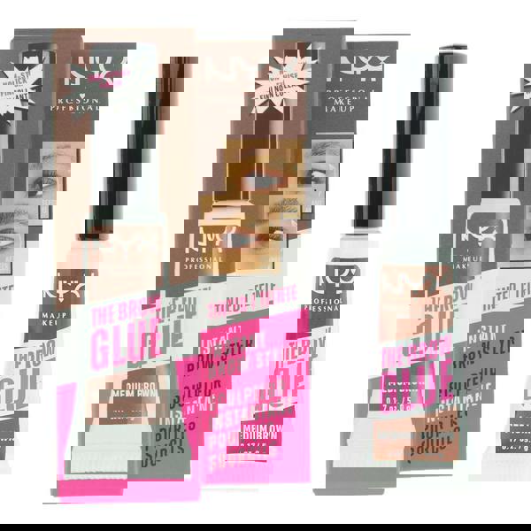 NYX The Brow Glue Medium Brown Brow Gel 5g