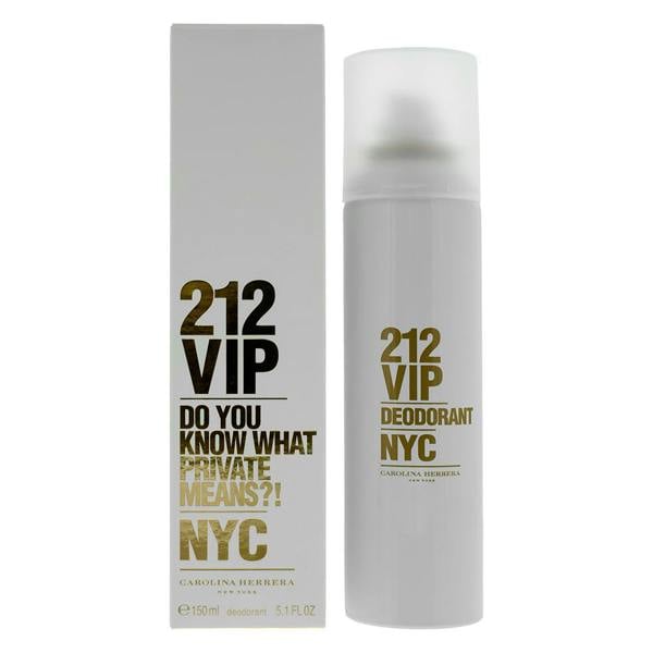 Carolina Herrera 212 VIP Deodorant Spray 150ml Women's NEW.