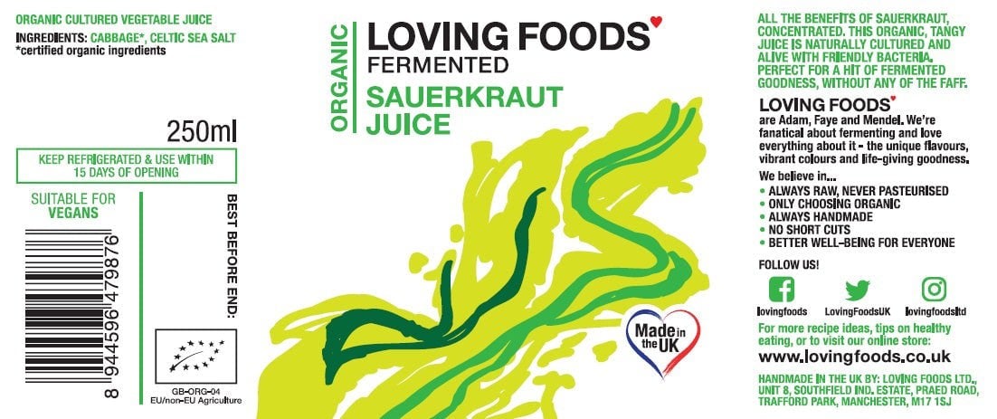 Loving Foods Fermented Vegetable Juice Mixed Case