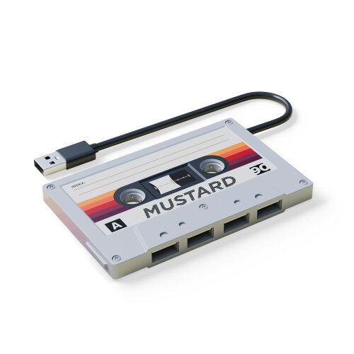 Love Frankie Retro Cassette Deck USB hub