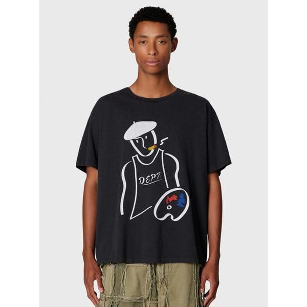 Gallery Dept. Palette Palette T-Shirt   in  Black