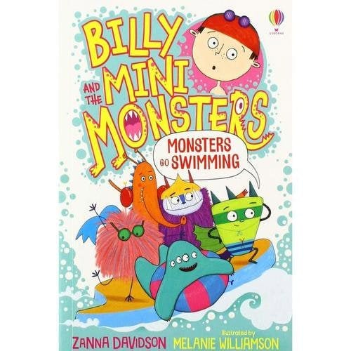 Billy and the Mini Monsters 6 Book Set Series 1 (Monsters go to School, on a Plane & More)