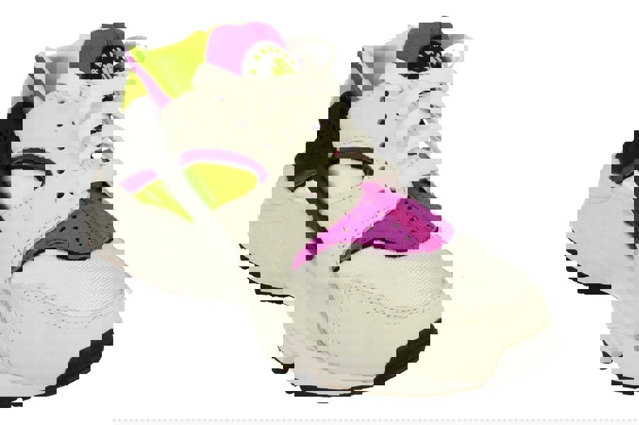 Nike Womens Air Huarache Dh4439  101 - White Neon Yellow Magenta 101 - Photo 3