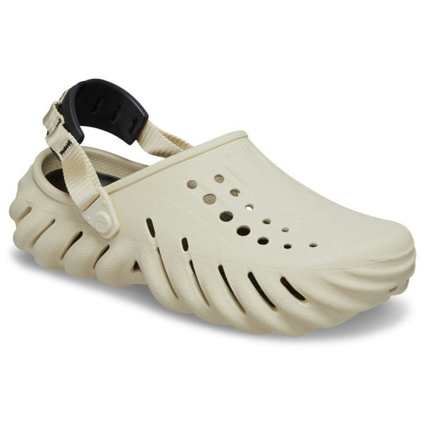 Crocs Echo Thermoplastic Bone/Black Clogs