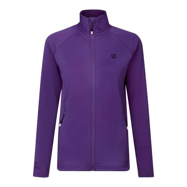 Dare 2B Womens/Ladies Lowline Core Stretch Full Zip Midlayer - Amaranth - 