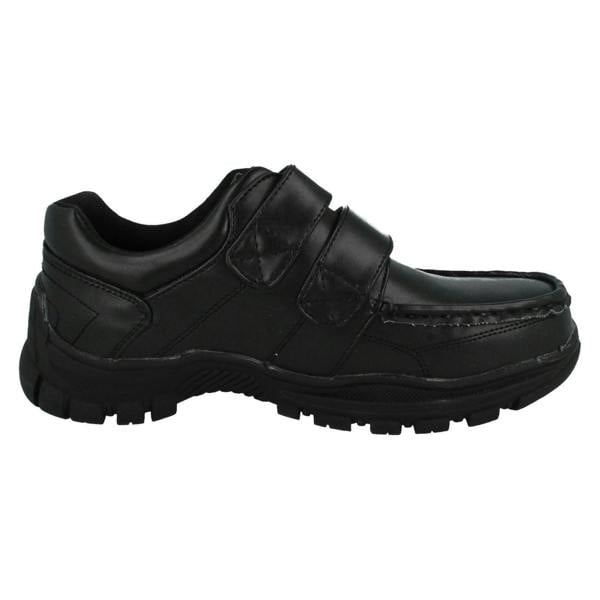 Red:Tag Boys Red Tag Double Strap School Shoes