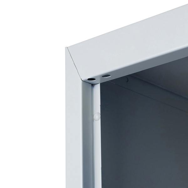 Phoenix Safe Phoenix PL 300D Series PL1433GGC 1 Column 4 Door Personal locker in Grey with Combination Lock
