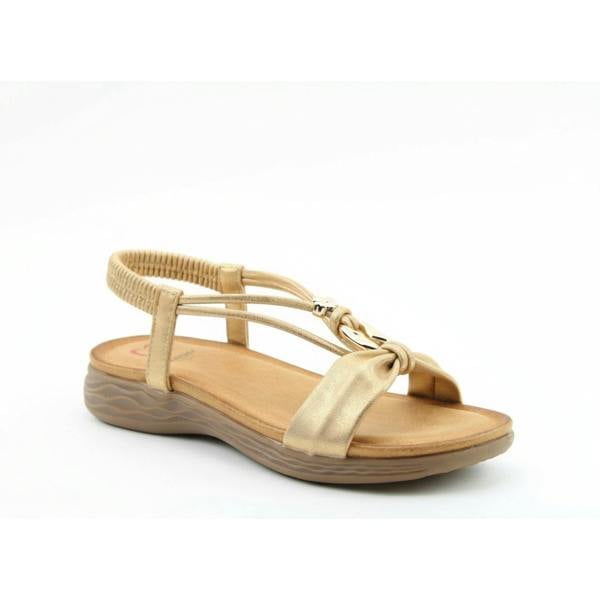 Heavenly Feet Heavenly Feet CHIME Womens Slingback Sandals Gold