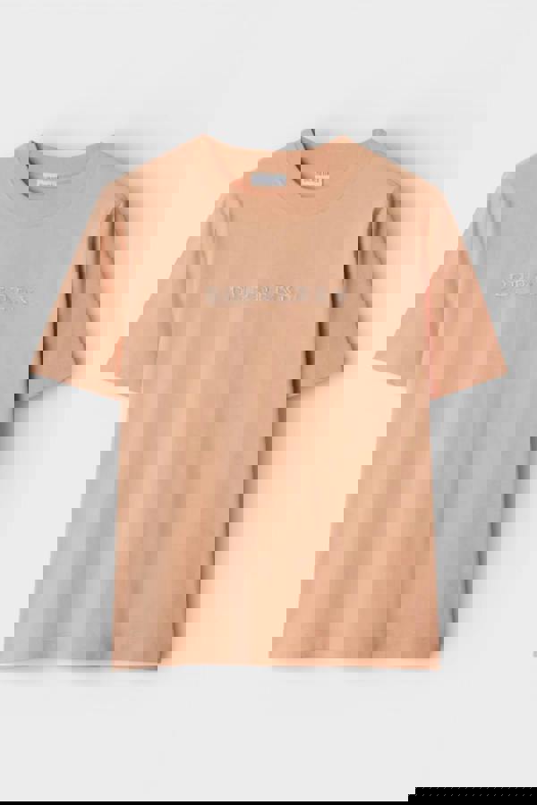 Burberry Paisley Logo Print T Shirt Bloom Pink