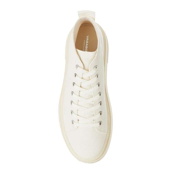 Vagabond Shoemakers Womens/Ladies Stacey Hi-Top Trainers - Cream - 
