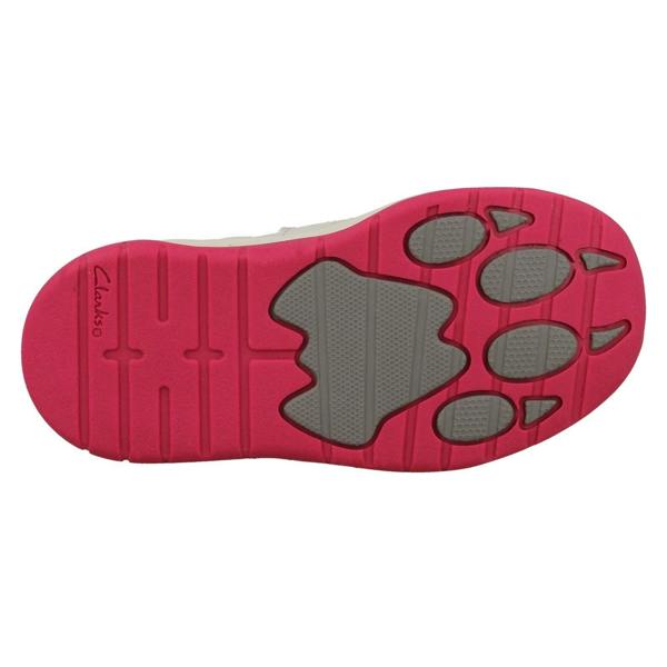 Clarks Childrens PLAYPRINTS Collection By Clarks Big Cat Print Detailed Trainers Clowder Run T