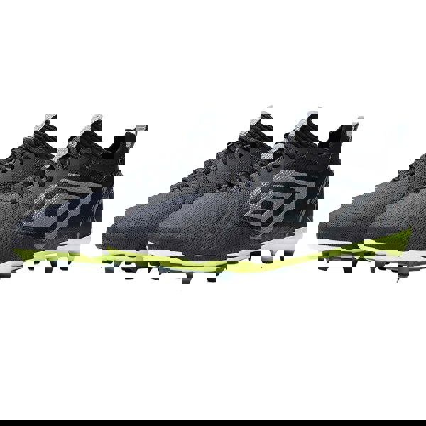 Umbro Mens Tocco 2 Pro Leather Firm Ground Boots - Black/Quiet Shade Grey/Limeade Yellow