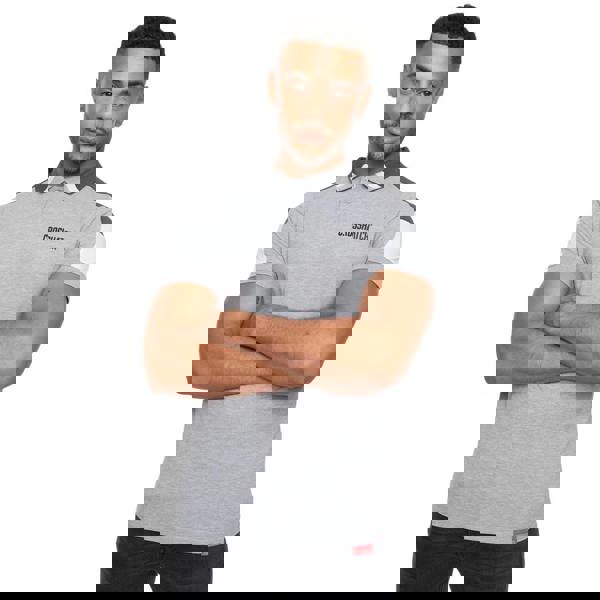 Crosshatch Mens Cramsures Polo Shirt - Grey Marl - 